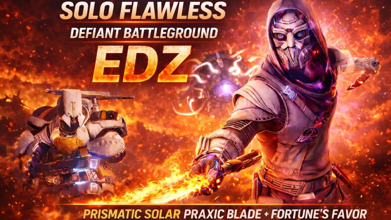 Solo Flawless GM Alert Defiant Battlegrounds EDZ - Destiny 2 Renegades