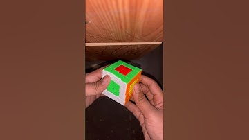 Donut pattern on 4x4 cube #ytshorts #trending #shortsfeed #cube