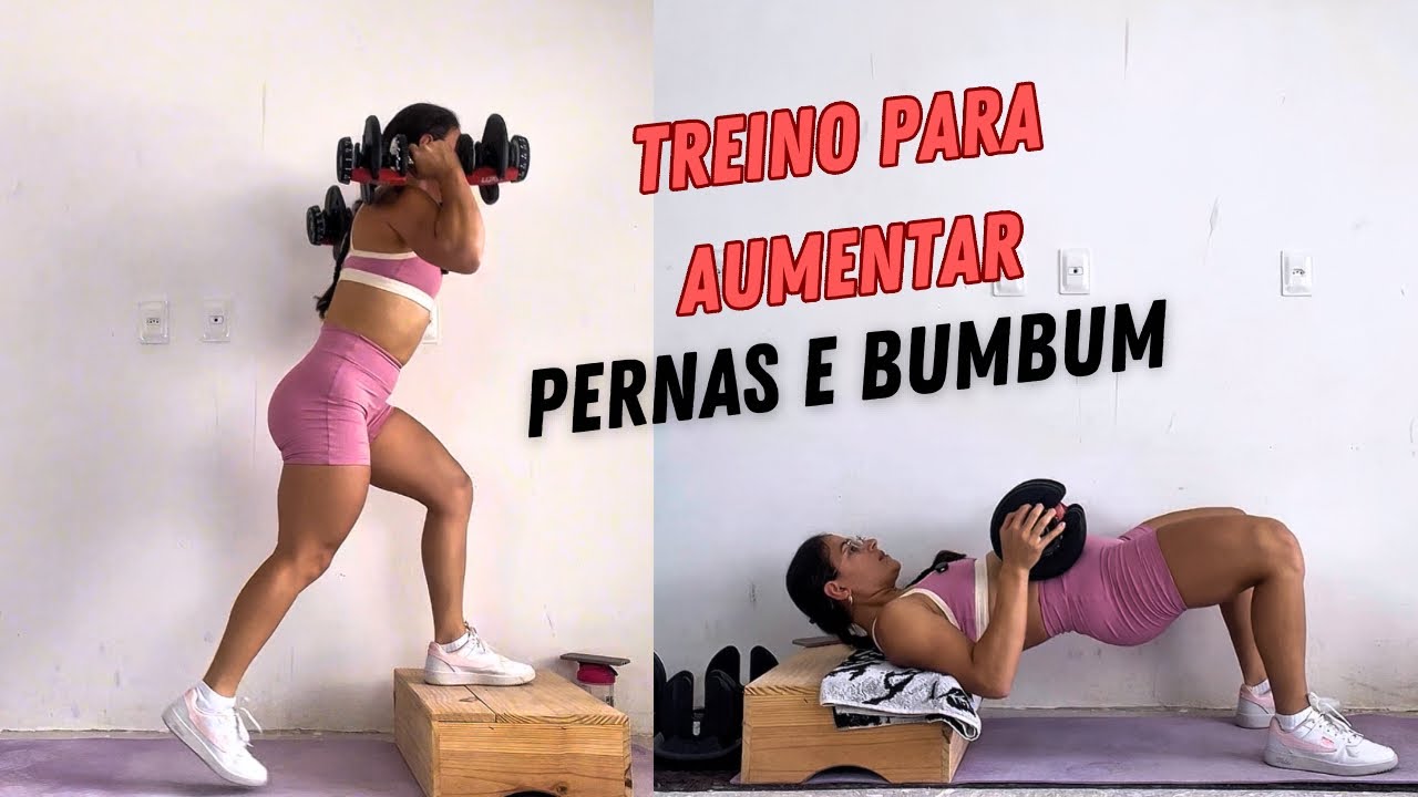 Treino Bombástico Para Aumentar GLÚTEO e POSTERIOR 