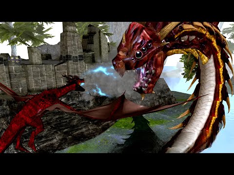 Fire Dragon Vs All Boss - Ultimate Dragon Simulator (By Gluten Free Games)