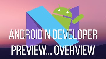 Android N Developer Preview... Overview
