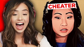 Pokimane Reacts to "Streamers Who Got Caught Cheating Live" | by SunnyV2