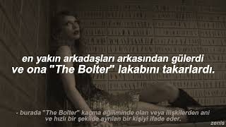 taylor swift - the bolter | türkçe çeviri Resimi