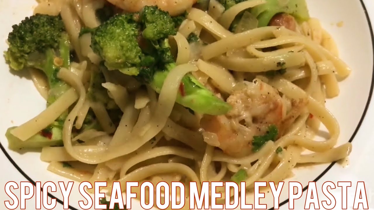 Spicy Seafood Medley Pasta (Linguine) ala Secret Recipe | MUST TRY THIS