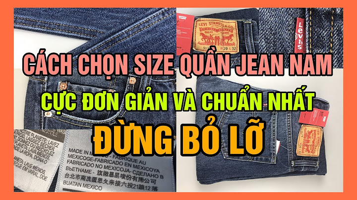 Quần thể duc nam cao 1m7 là size gì