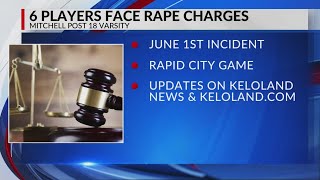 Mitchell Legion baseball players face rape charges
