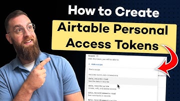 How to Create a Personal Access Token in Airtable
