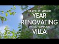 Renovation timelapse summary 2 the start of our first year renovating an abandoned house in italy