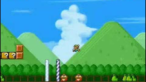 Mushroom Kingdom Fusion 1-2 Transitway as Luigi