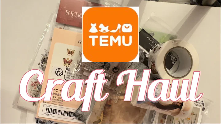 TEMU CRAFT HAUL