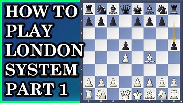 Chess openings | London System Part 1 | 1.d4 d5 2.Bf4 h5