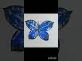 painting hacks.|| butterfly with leaf||#art #painting #shorts #satisfying
