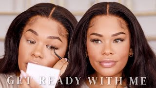 full grwm *chill dinner vibes* | hair, makeup, outfit & fragrance | arnellarmon