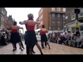 Tango and Cha Cha amateur performance at Marylebone street Fair by Inspiration 2 Dance students