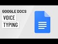 Google Docs Voice Typing Quiz