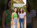 How sisters VS twins take photos! #merrelltwins #twins #shorts