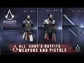 Assassins Creed Rogue - All Outfits, Swords and Pistols (Showcase ONLY) "Default"