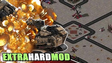 Red Alert 2 -  Lost My Soviet  MCV Against Brutal Ai - Extra Hard Mod