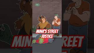 Minas Street Justice for Guy #shorts
Mina doesnt take too kindly to ANYONE messing with HER Guy.
Audio: American Dad s14e20 Minas Street Justice for Guy #shorts