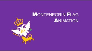 Montenegrin Flag Animation