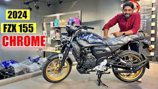 New Yamaha fzx 150 Chrome 2024 Model Price And Features Update Review Resimi