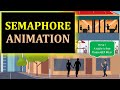 Semaphore Animation | Operating System Concept Made Simple