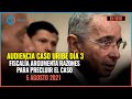 Tercer día: Continua la audiencia de preclusión caso Uribe Vélez