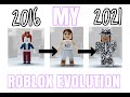 My Roblox Avatar Evolution (2016-2021) || appadore