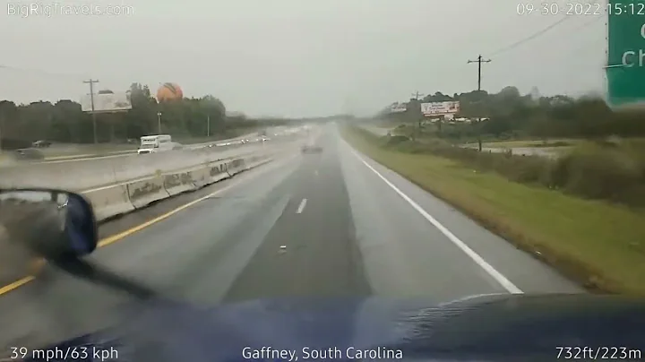 BigRigTravels LIVE | Trucking through Hurricane Ia...