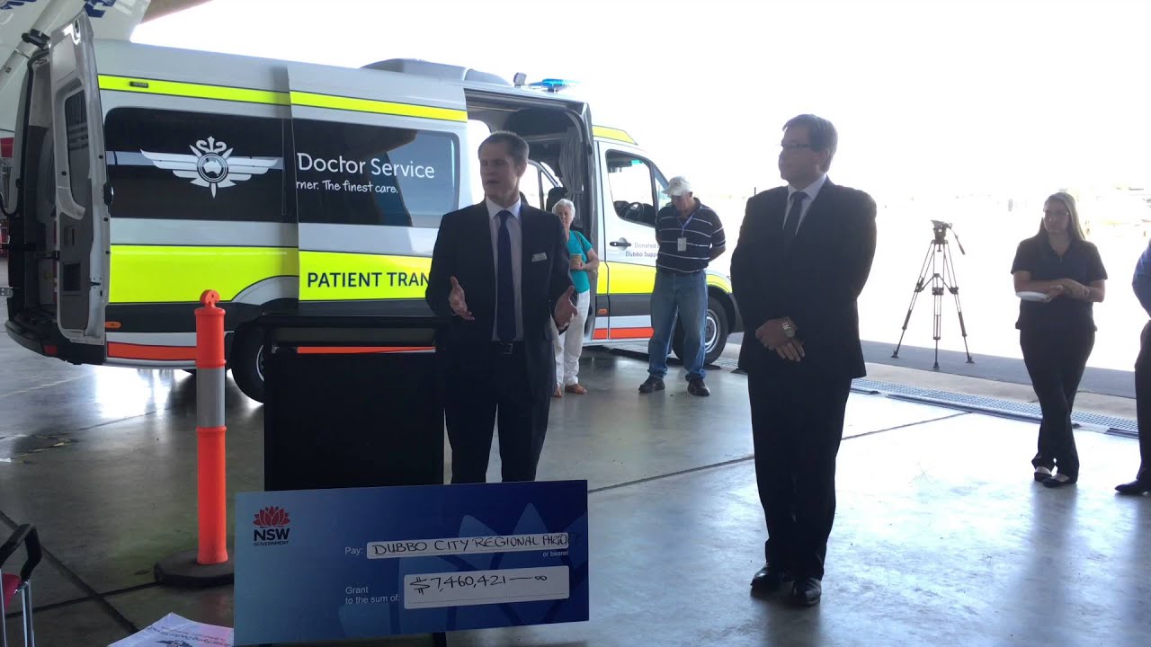 Regional Tourism Infrastructure Grant announcement: $7.46 million for Dubbo Regional Airport.