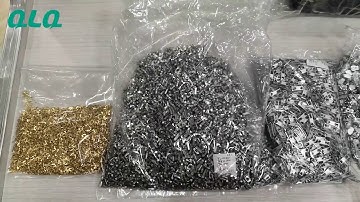 Metal 5# auto lock slider parts #Zipper_Slider #Metal_zipper