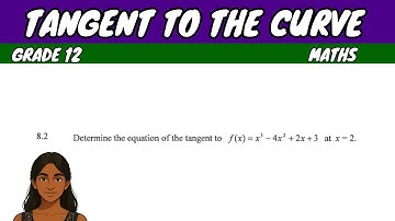 Tangent to the Curve | Grade 12 Maths
