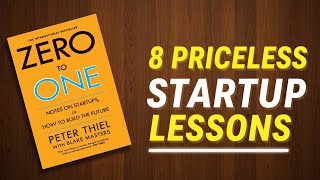 8 Startup Lessons by Peter Thiel | Zero to One | Audiobook Summary