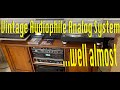 Vintage analog system room tour vc vintageaudio records vinyls music music jazz stereo