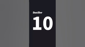10-Second Countdown Timer ⏱ | Start Now (No Intro, No Music)