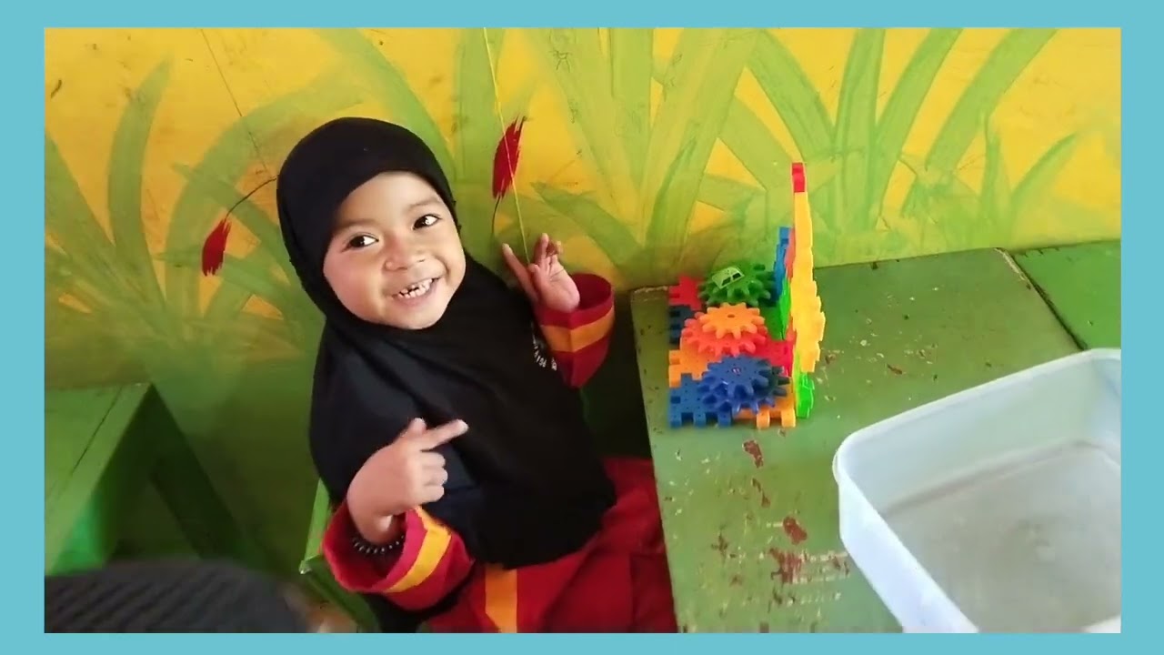 Asyiknya bermain bersama kelompok A4 Al Quddus di TK ABA 7 Kota Madiun