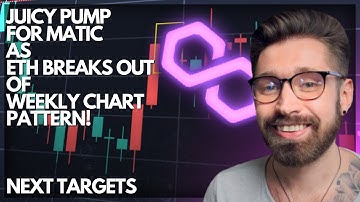POLYGON PRICE PREDICTION 2021 - JUICY PUMP FOR MATIC AS ETH BREAKS OUT OF LARGE WEEKLY PATTERN! 👑