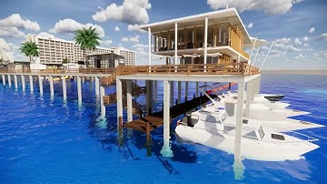 Sea front Architectural Animation | Lumion 10 | Enscape | modelling done in sketchup