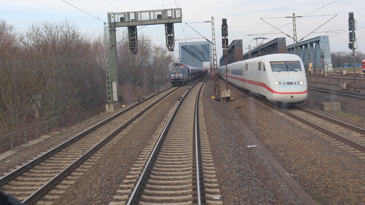 Maschen Rbf – Hamburg Süd | Cab ride Germany | Führerstandsmitfahrt mit BR 187 [02.2023]