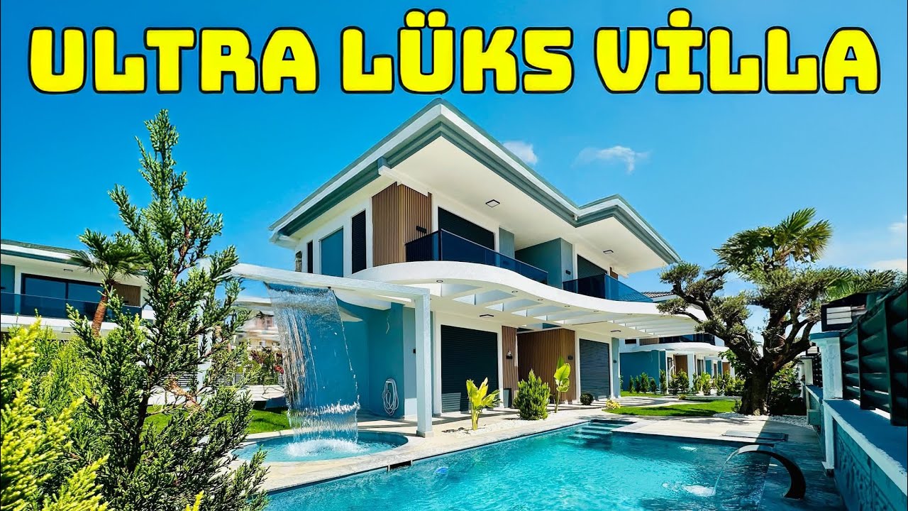 ❗️Didim’in En Lüks Tam Müstakil Şelaleli Çok Özel Peyzaj Tasarımına Sahip Villası | A-132