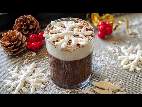 1  1 Recette  Chocolat chaud  l39Italienne  Boisson chaude  Meringue flocon de neige  22