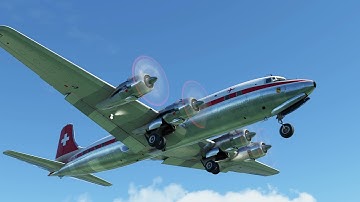 PMDG DC-6 for Microsoft Flight Simulator 2020 - Test Flight.