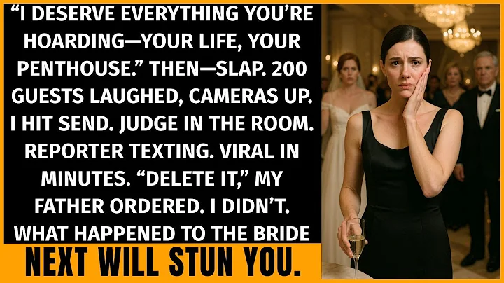 My Sister Slapped Me At Her Wedding In Front Of 200 People Because I Refused To Give Up My Penthouse