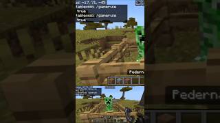 HAS esto para que los CREEPERS 💥 no rompan tus construcciones #shorts #minecraft