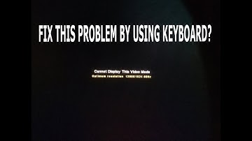 HOW TO FIX CANNOT DISPLAY THIS VIDEO MODE | TAGALOG TUTORIAL
