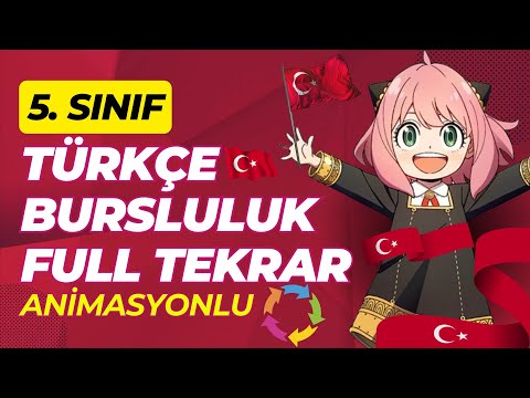5. Sınıf Türkçe Bursluluk Full Tekrar | 2024