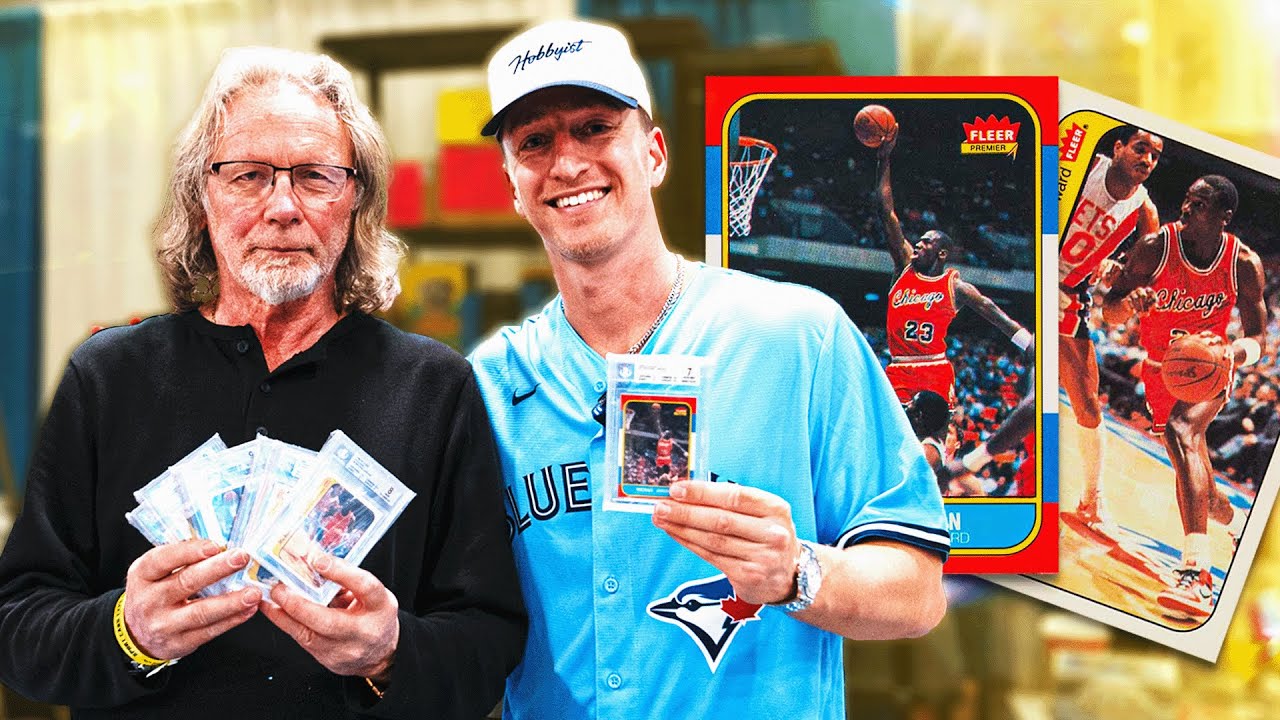 Buying a Michael Jordan Rookie Card Set at The Sports Card Expo!