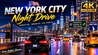 NYC Driving Tour 2026 | 4K Dashcam Drive Through New York City