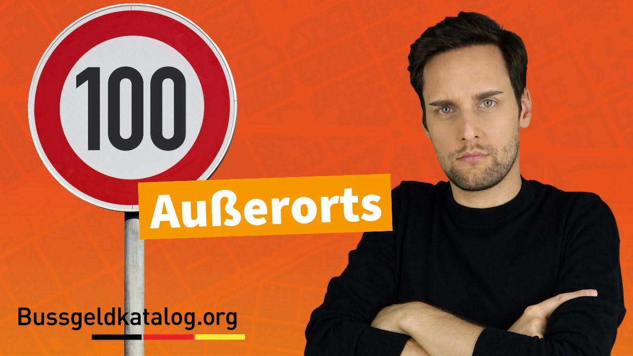 🛣️ Geschwindigkeitsbegrenzung außerorts! DAS gilt! 🚙☝️