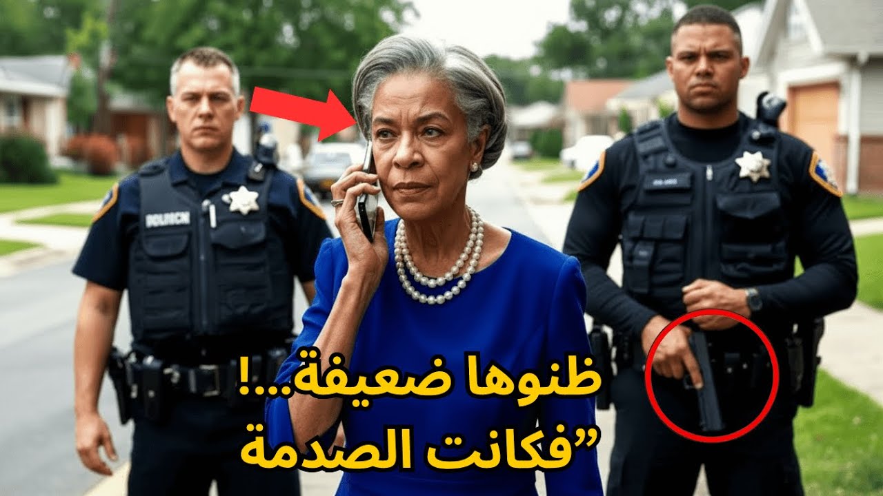 شرطة تذل امرأة سوداء مسنّة… حتى اتصلت بابنها وانكشف السر الصادم